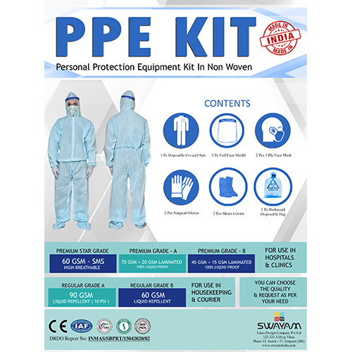 Non Woven Ppe Kit 90gsm-lmtd