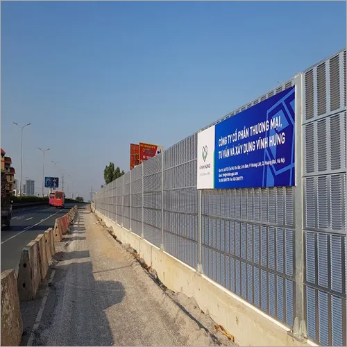 Noise Barrier - Aluminum/polycarbonate Panels, 2400x1000mm | Noise Reduction 25 Db At 500hz, Nrc 0.6-0.9, Environmental-friendly