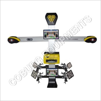 3D Wheel Alignment Machine