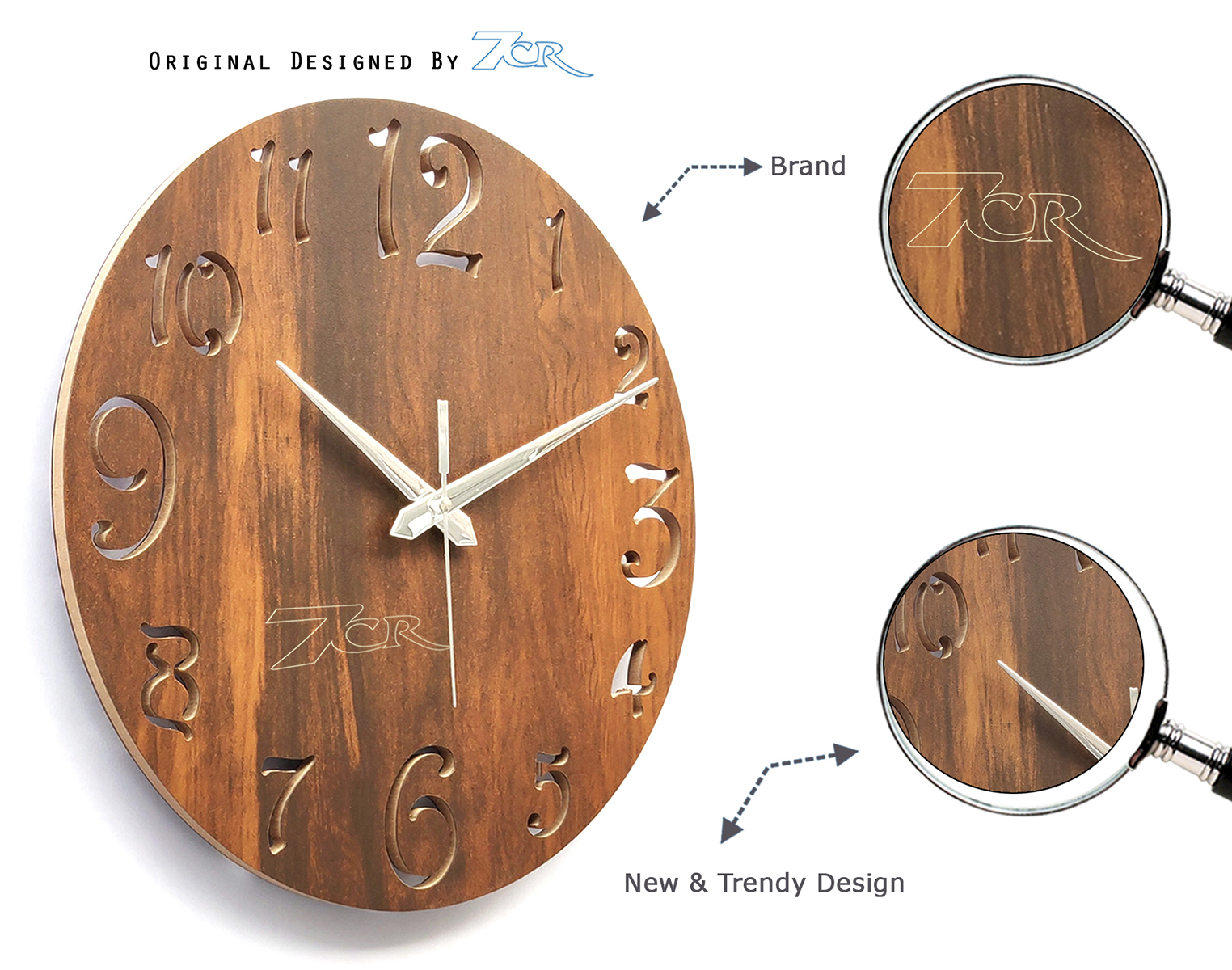 Small Eclipse Wall Clock