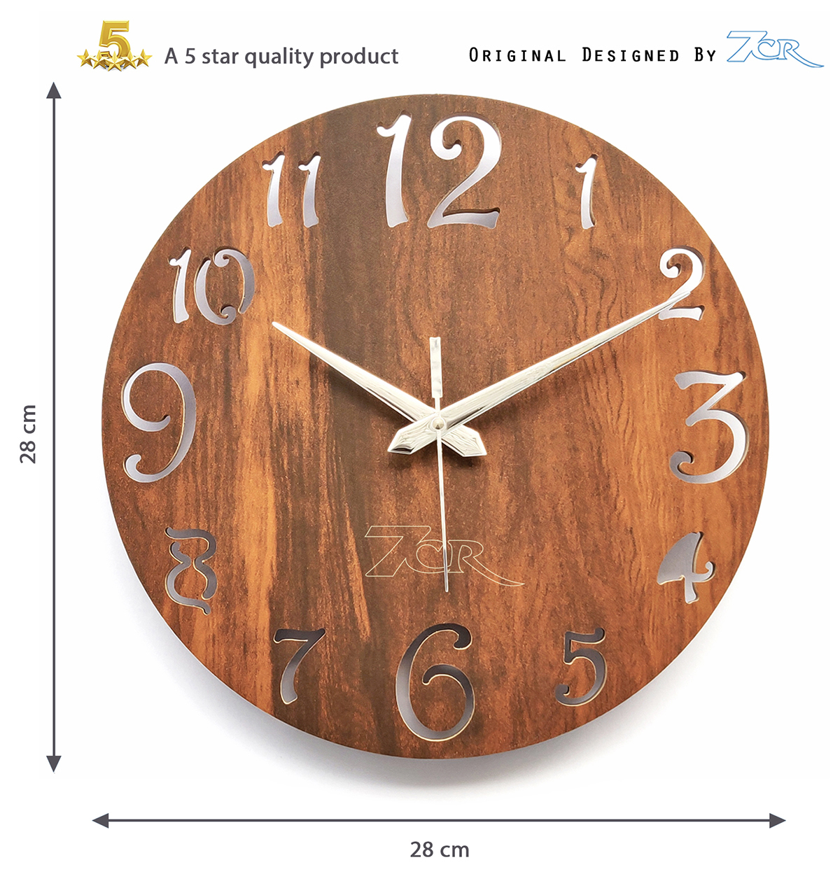 Small Eclipse Wall Clock