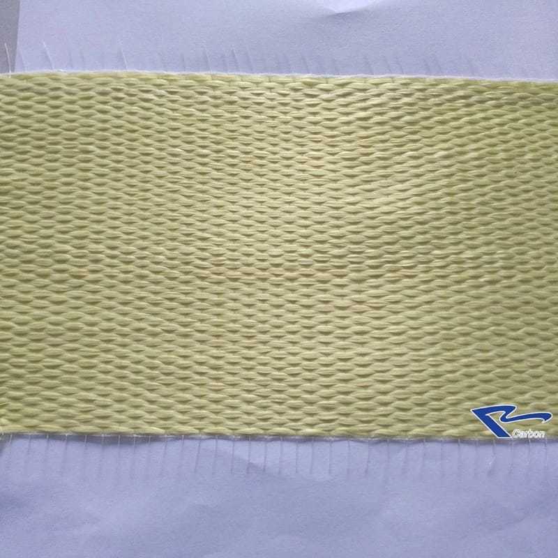 Aramid Tape - 5mm To 1000mm X 1000 Meter, Yellow & Black | Fire Proof, Heat & Flame Resistant, Anti Cut Properties, Lightweight