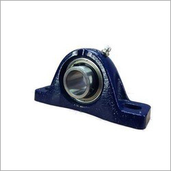 Pillow Block Bearing - Mild Steel, Round Shape | Self Aligning Ball Bearing, Powder Coated Finish