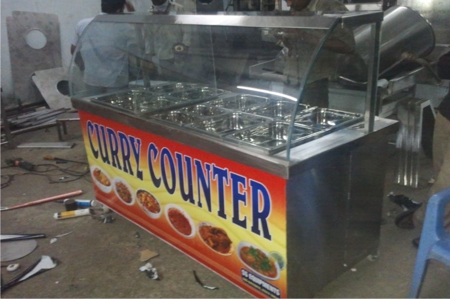 Curry Display Counter
