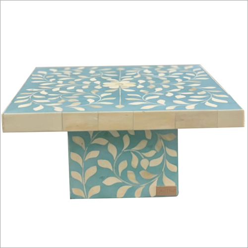 बोन इनले केक स्टैंड