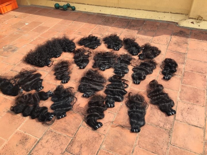 Machine Weft Human Hair Application: Profesional