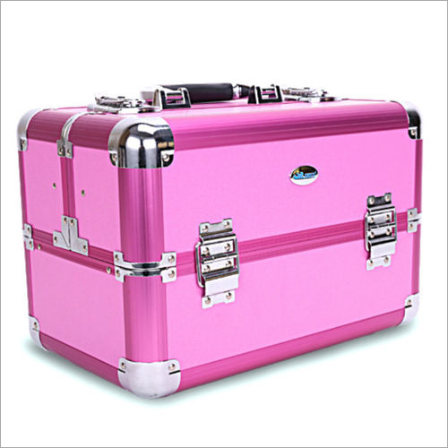 Pink Bn- 169 Makeup Vanity Box Storage Case