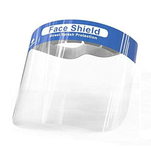 Direct Splash Protection Face Shield - Standard Size, Anti-Fog Function, Unisex Design | Ideal For Hospitals, Clinics, and Households