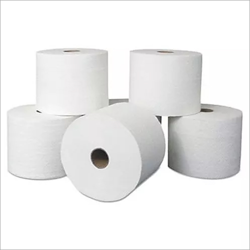 White Toilet Paper Roll