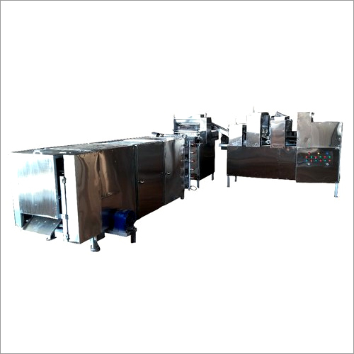 L-Type Chapati Making Machine - Stainless Steel, Customizable Capacity, Variable Dimensions - Automation, Consistent Shape, High Output, Easy Operation, Durable Design, Low Maintenance, Hygiene Design