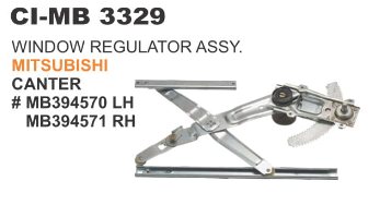 Window Regulator Assy Mitsubishi Vehicle Type: 4 Wheeler