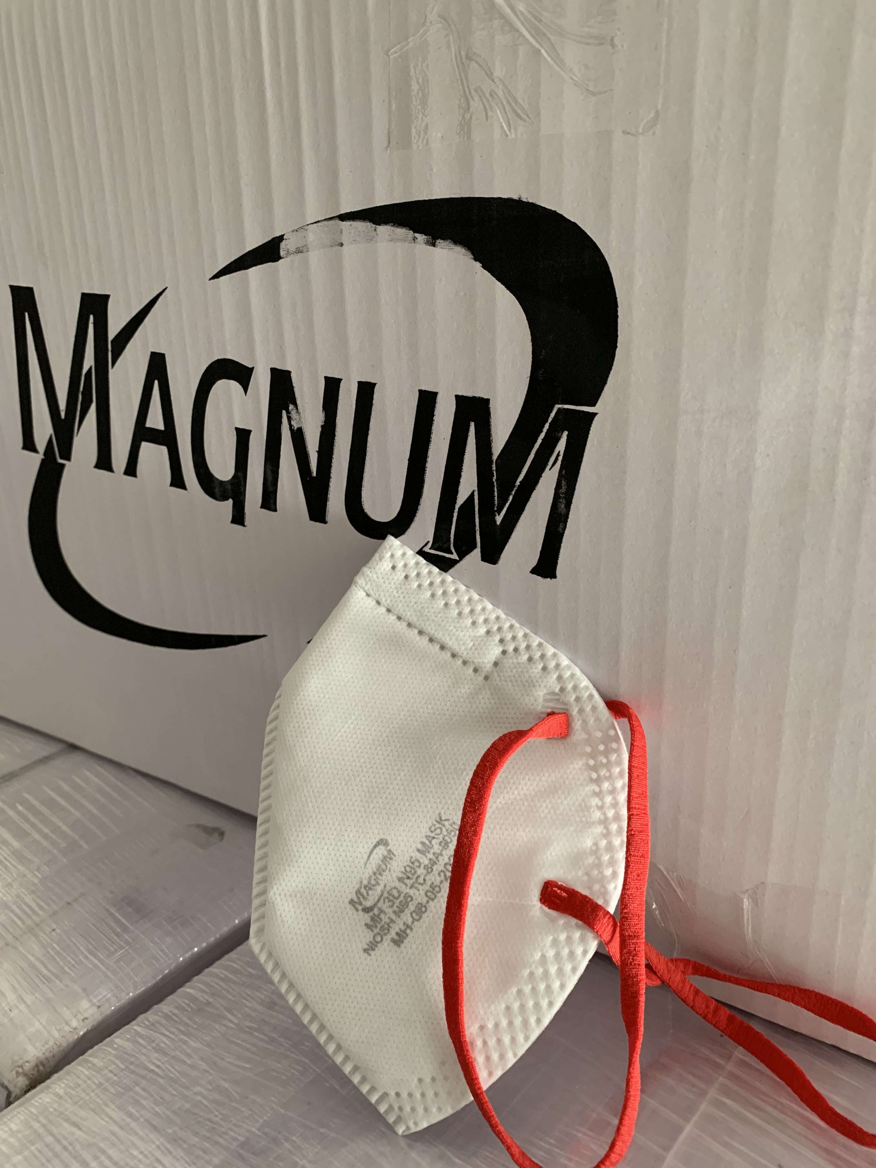 Magnum N95 Mask Without Respiratory Valve - Application: Prevention Against Covid-19