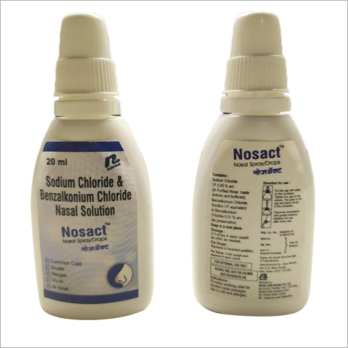 Sodium Chloride And Benzalkonium Chloride Nasal Solution