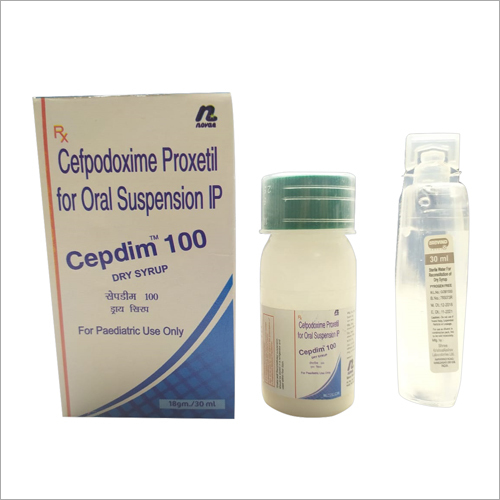 Cefpodoxime Proxetil For Oral Suspension IP