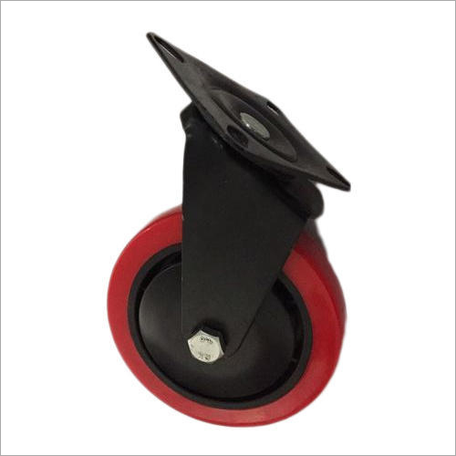 रेड हैवी ड्यूटी कास्टर व्हील