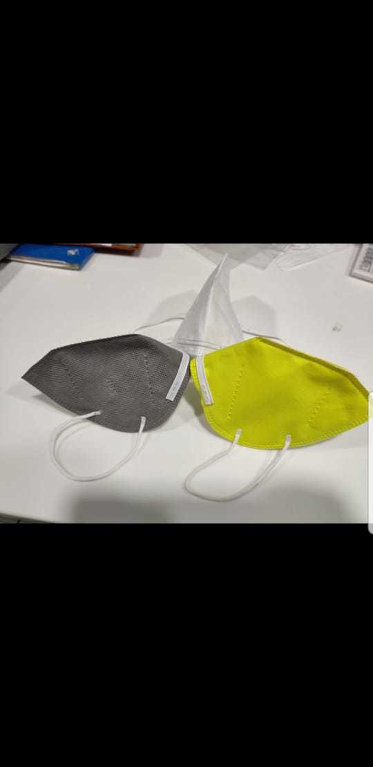 Kn95 Face Mask - 5-layer Non Woven Fabric With High Density Meltblown, 99% Bacterial Filtration Efficiency, Adjustable Nose Clip & Earloop, Moisture-proof, Anti-dust, Pm2.5 Protection, Ce Certified, Disposable For Adults