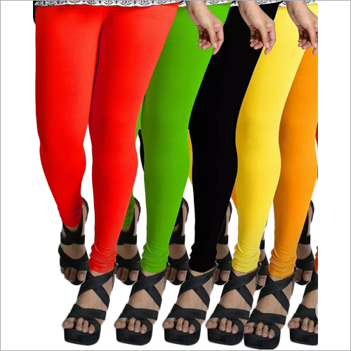 ब्लैक लेडीज़ कॉटन लेगिंग