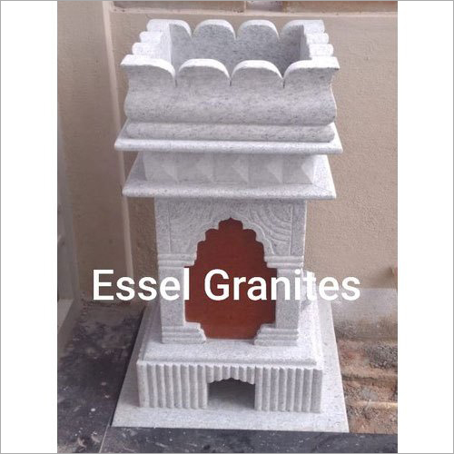 फ्लोर माउंटेड ग्रेनाइट तुलसी पॉट