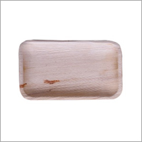 सुपारी का पत्ता आयताकार ट्रे