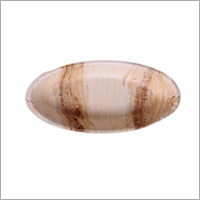 5 इंच अरेका लीफ ओवल ट्रे