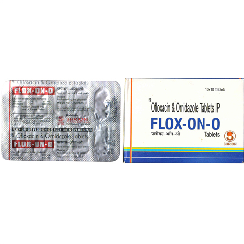 Ofloxacin and Ornidazole Tablets - 200mg/500mg Dosage, White Color, Blister Pack Packaging, Room Temperature Storage