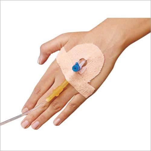 Cannula Fixator - Non-woven, 1 Inch Wide, Brown Color | Easy To Use, Superior Quality, Sterile, Disposable