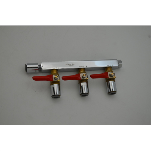 Gas Distributor (with 60 PSI PRV) -Three Way