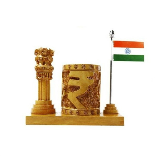 Wooden Pen Stand