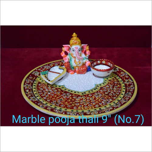 Marble Pooja Thali