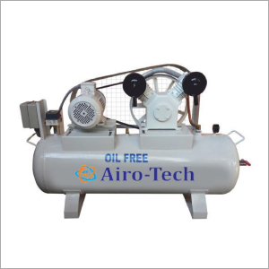 5Hp Oil Free Compressor - Lubrication Type: Oil-Less