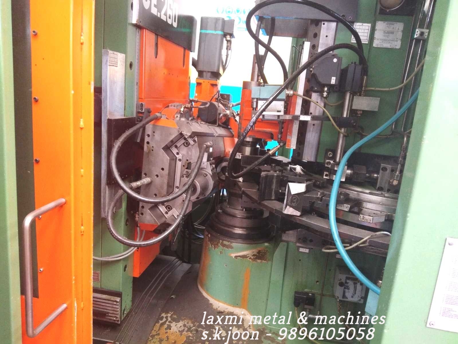 Green 7 Axis Cnc Gear Hobbing, Cima - Ce 260.