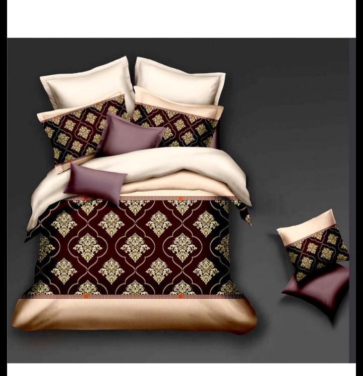 Washable Sephora King Size Double Bedsheet (With Fragrance)