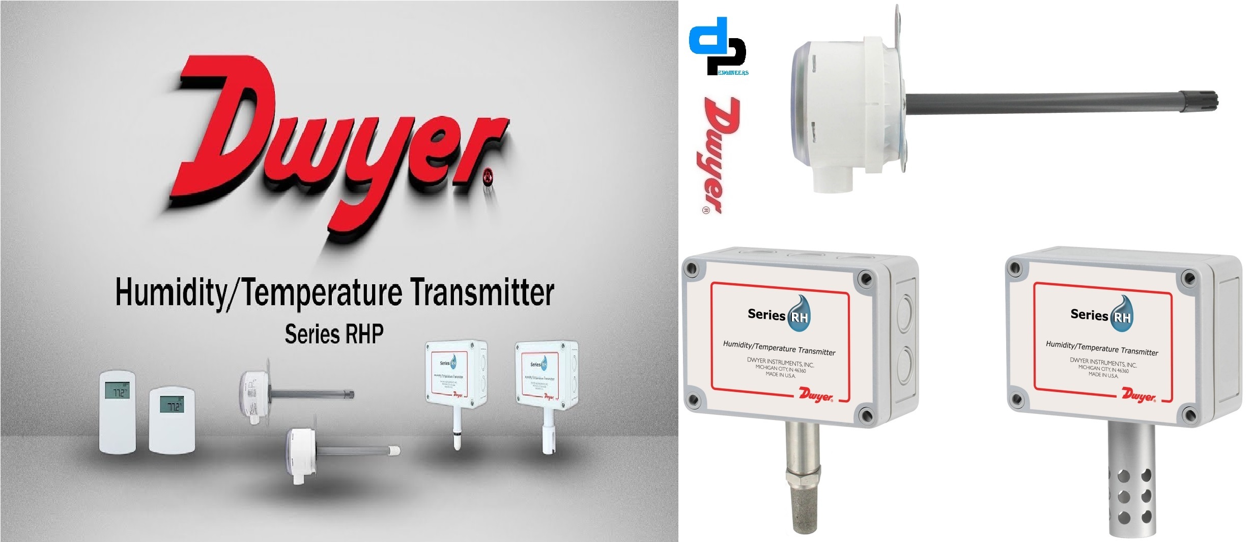 Rhp-3s22 Dwyer Humidity Temperature Transmitter Accuracy: Rhp-2xxx A 2% 10-90% Rh @ 25a C; Rhp-3xxx A 3% 20-80% Rh @ 25a C; Rhp-5xxx A 5% 20-80% Rh @ 25a C. %