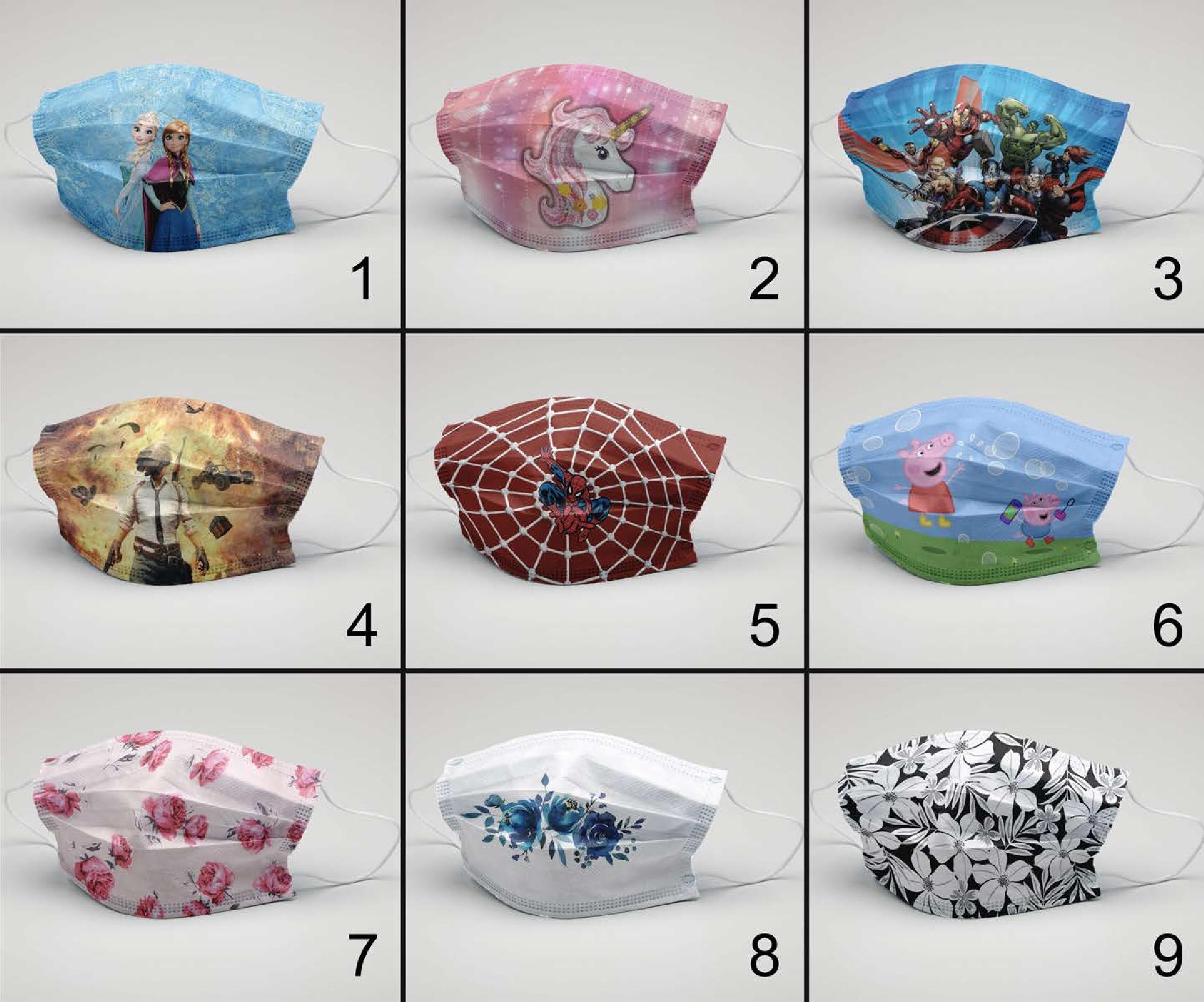 Mukhota Fashionable Kids Mask