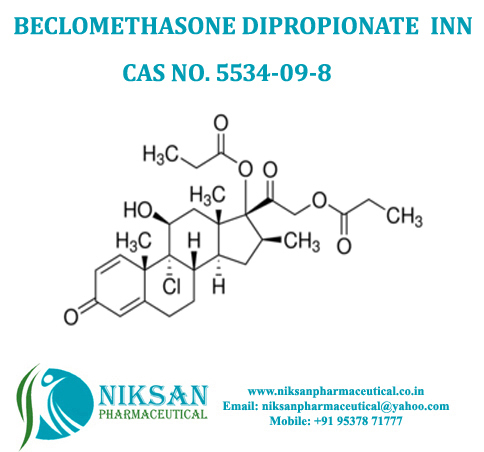Beclomethasone Dipropionate - Cas No: 5534-09-8