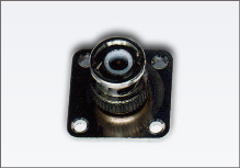 BNC Male 25mm Square Panel Mounting