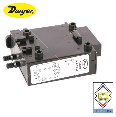 Dwyer 616kd-a-14 Differential Pressure Transmitter Accuracy: +/- 0.25% Fs %