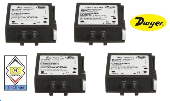 Dwyer 616kd-b-00-v Differential Pressure Transmitter Accuracy: +/- 1.0% Fs %