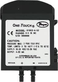 Dwyer 616kd-b-02 Differential Pressure Transmitter Accuracy: +/- 1.0% Fs