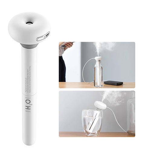 Room Humidifier - ABS Plastic, 10.5cm x 7cm , 5W Power, 100ml Capacity, Removable Water Tank, 30ml/h Mist Output