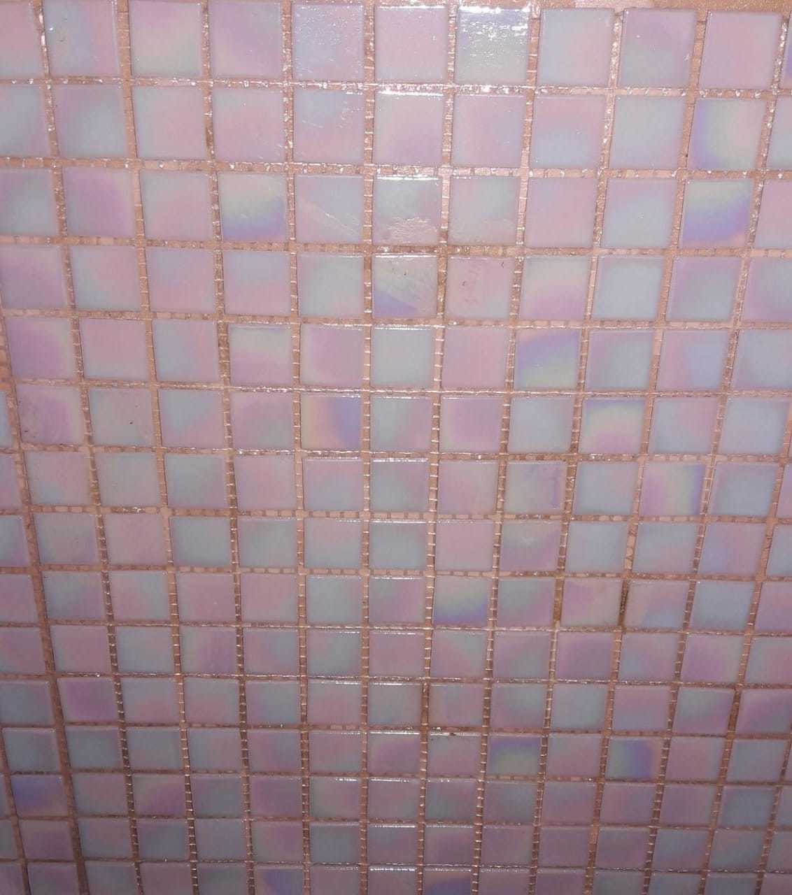Glass Mosaic Tile - 12x12 Inches, Waterproof Diamond-shine Finish For Elegant Decor