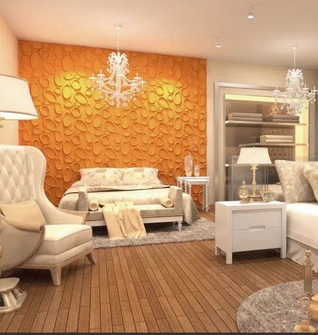 3d Ring Pvc Panel Plastic Cladding / Vinyl Cladding
