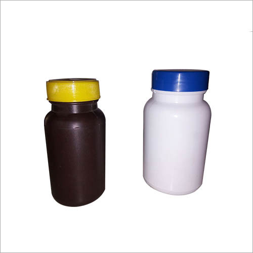 Pharmaceutical Round Bottle - Hdpe Material, Custom Size Options , White Color , Water And Chemical Resistant Design