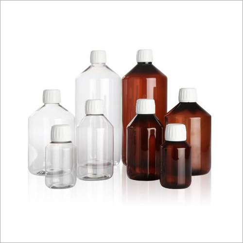 Pharmaceutical Round Bottle - Hdpe Material, Custom Size Options , White Color , Water And Chemical Resistant Design
