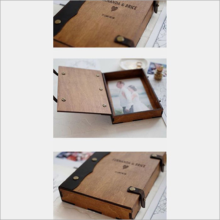 Leather Wooden Boxes