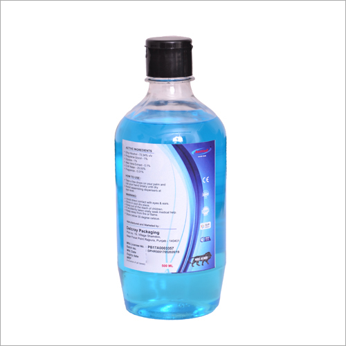 500 Ml Liquid Hand Rub - Liquid Formula, 500 Ml Size, Transparent Bottle With Flip Top Cap | Non-irritant, Pleasant Fragrance, Kills 99.99% Of Bacteria And Viruses