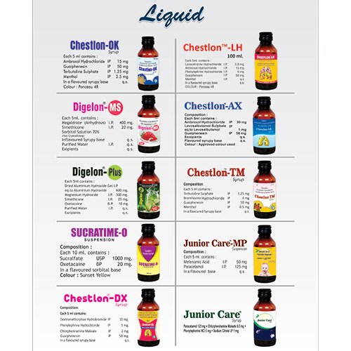 Liquid Products