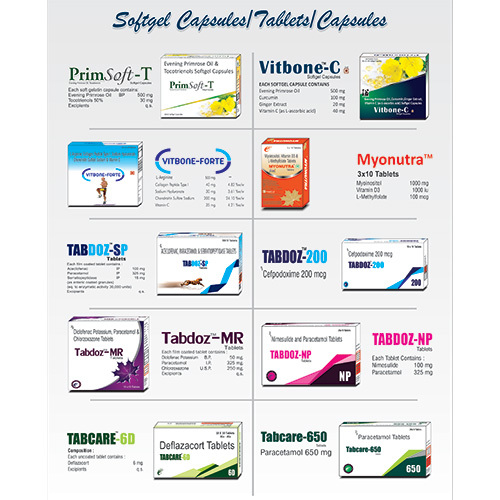 Tablets & Hard Gel Capsules
