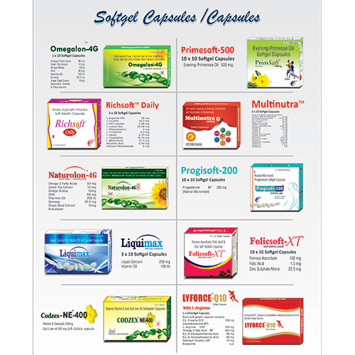 Softgel Products