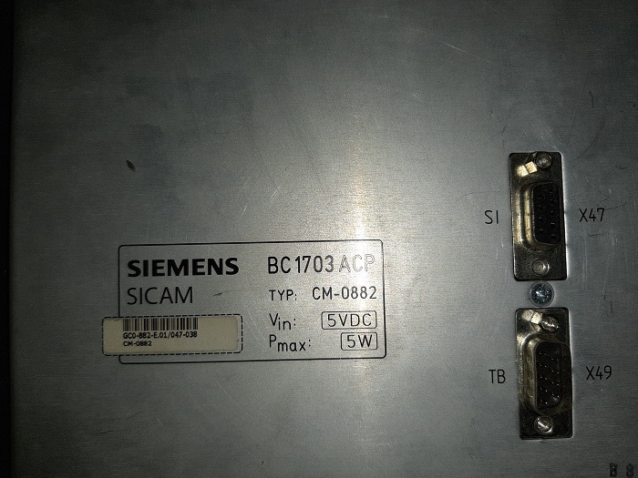 Siemens Integreated Bay Controller